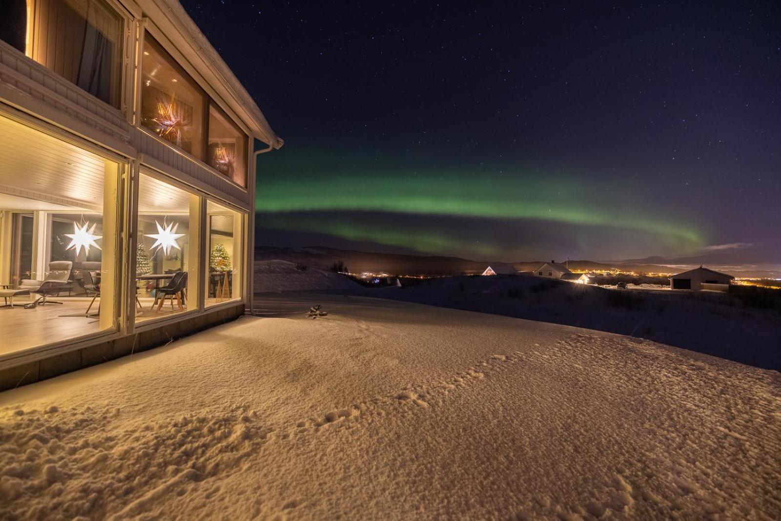 Aurora Borealis Observatory Silsand Dış mekan fotoğraf