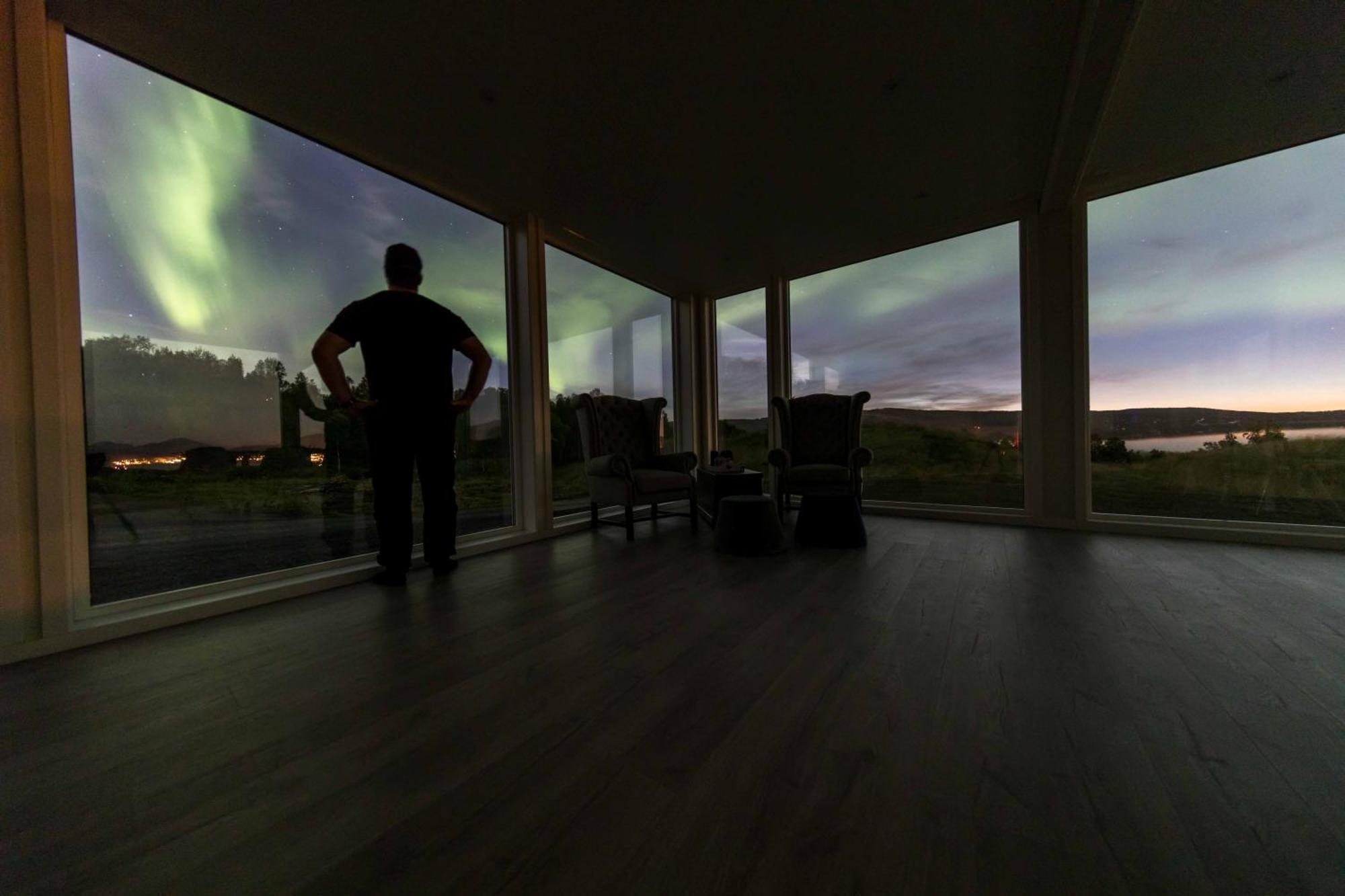 Aurora Borealis Observatory Silsand Dış mekan fotoğraf